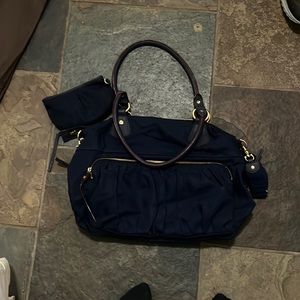 Navy Blue MZ Wallace HB bag